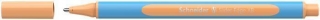 Kuličkové pero "Slider Edge XB Pastel", broskvová, 0,7 mm, s uzávěrem, SCHNEIDER