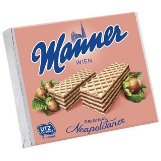 Oplatky "Manner Neapolitan", kakaové-oříškové, 400g