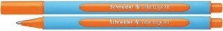Kuličkové pero "Slider Edge XB", oranžová, 0,7mm, s uzávěrem, SCHNEIDER