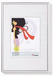 Frame, plastic, 10x15 cm, "New Lifestyle" silver