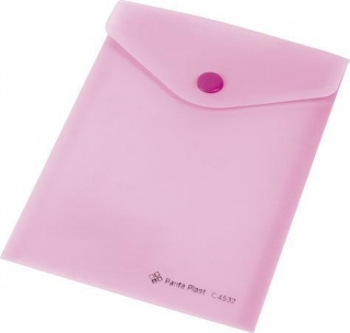 Spisové desky, s drukem, růžové, PP, A7, 160 micron, PANTA PLAST