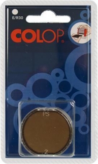 Razítkový polštářek "E/R30", bez inkoustu, 2 ks/blister, COLOP