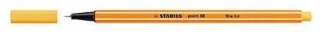 Liner  "Point 88", žlutá, 0,4mm, STABILO