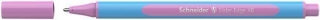 Kuličkové pero "Slider Edge XB Pastel", fialová, 0,7 mm, s uzávěrem, SCHNEIDER