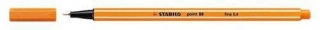 Liner  "Point 88", oranžová, 0,4mm, STABILO