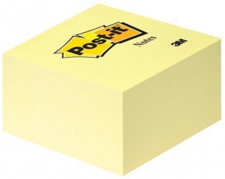 Samolepicí bloček, žlutá, 76x76 mm, 450 listů, 3M POSTIT