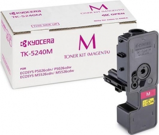 TK5240 Toner pro M5526CDN, 5526CDW, P5026CDN, 5026CDW tiskárny, KYOCERA magenta, 3tis.stran