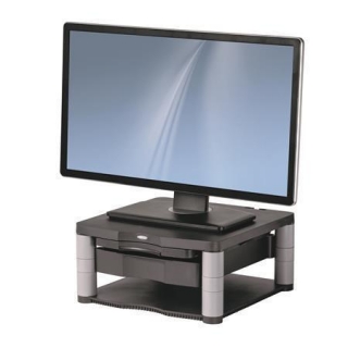 Stojan na monitor "Premium Plus™", šedá, FELLOWES