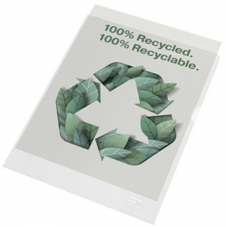 Euroobaly "Recycled", čirá, A4, 100 mikronů, pomerančový povrch, ESSELTE