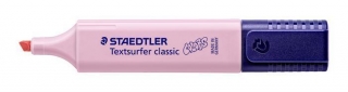 Zvýrazňovač "Textsurfer Classic Pastel", světle karmínová, 1-5 mm, STAEDTLER