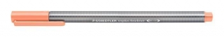 Liner "Triplus 334", lososová, 0,3mm, STAEDTLER