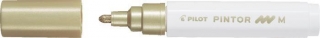 Dekorativní popisovač "Pintor M", zlatá, 1,4 mm, PILOT
