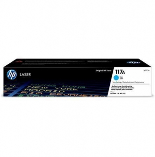 W2071A Toner cartridge pro Color Laser 150, MFP178, MFP179 tiskárny, HP 117A, cyan, 700 stran