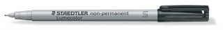 Nepermanentní popisovač, "Lumocolor 311 S", černá, OHP, 0,4 mm, STAEDTLER