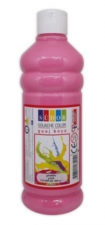 Temperová barva, růžová, 500ml, Südor