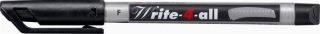 Permanentní popisovač "Write-4-all", černá, F, STABILO