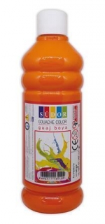 Temperová barva, oranžová, 500ml, Südor