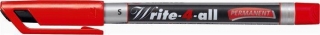 Permanentní popisovač "Write-4-all", červená, S, STABILO