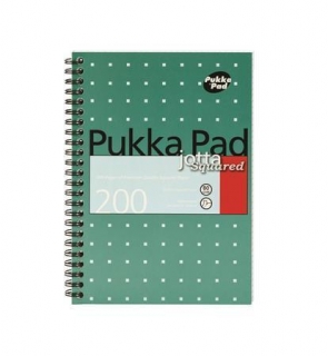 Blok "Metallic Jotta", A5, linkovaný, 100 listů, spirálová vazba, PUKKA PAD