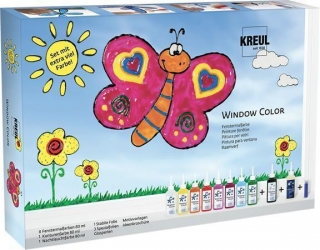 Sada Barva na sklo Window Color pro mnoho malířů, Hobby Line
