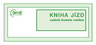 Kniha jízd firem. vozidla 1/3 A4,32 listů, OPTYS 1171